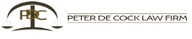 Advocatenkantoor Peter De Cock Logo